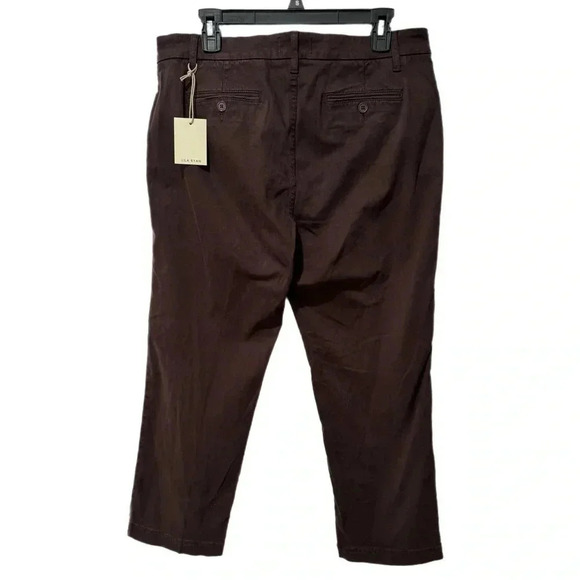 NWT LILA RYAN Straight Leg Pants, Brown Size 14 Stitch Fix, Office, Stretch - Picture 5 of 12